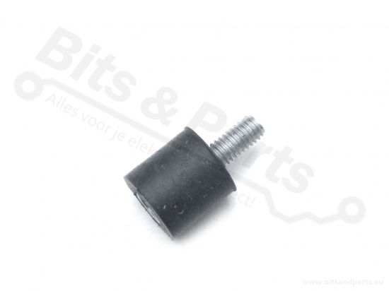 Vibratie-isolator/trillings-demper rubber M3 &diam;8mm